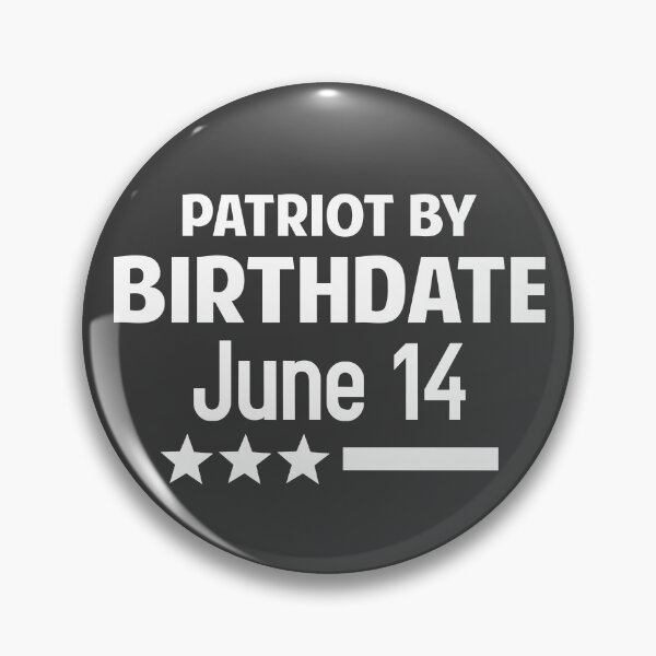 Item preview, Patriot by birthdate June 14 designed and sold by giftfromheart.