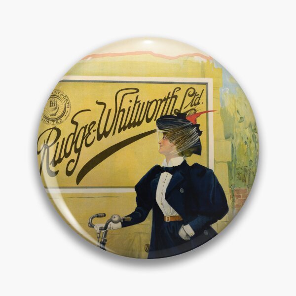 Item preview, Vintage Bicycle Art Poster | Rudge-Whitworth Ltd. | Art Nouveau Style | Women's Cycling & Fashion from the Early 1900s designed and sold by artofuniverse.