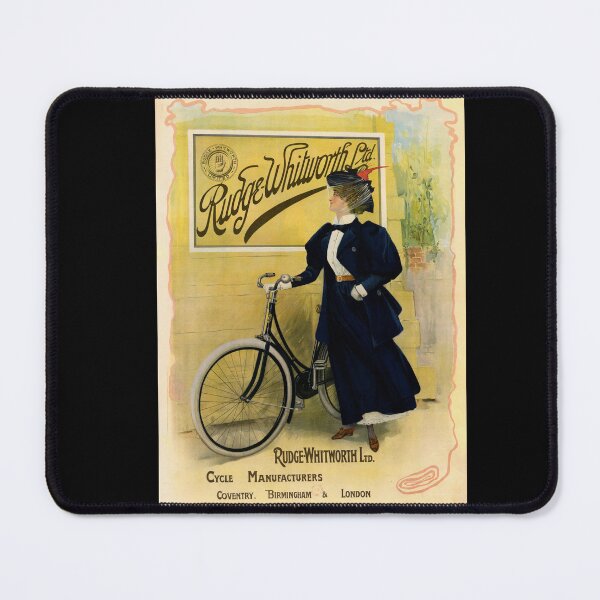 Item preview, Vintage Bicycle Art Poster | Rudge-Whitworth Ltd. | Art Nouveau Style | Women's Cycling & Fashion from the Early 1900s designed and sold by artofuniverse.