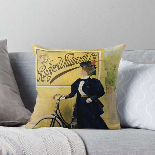 Item preview, Vintage Bicycle Art Poster | Rudge-Whitworth Ltd. | Art Nouveau Style | Women's Cycling & Fashion from the Early 1900s designed and sold by artofuniverse.