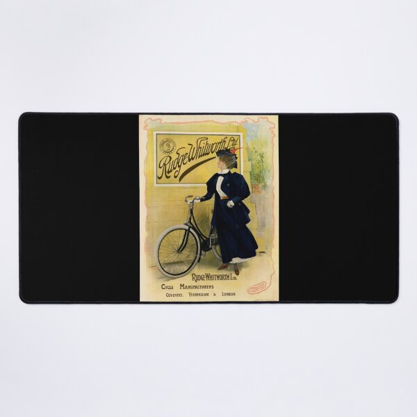 Item preview, Vintage Bicycle Art Poster | Rudge-Whitworth Ltd. | Art Nouveau Style | Women's Cycling & Fashion from the Early 1900s designed and sold by artofuniverse.