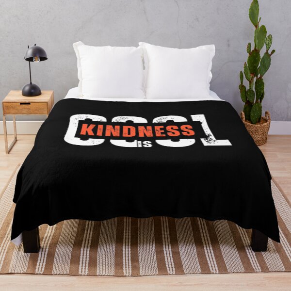 Item preview, Kindness Is Cool – Positive Social Message Tee designed and sold by EcoArtTees.