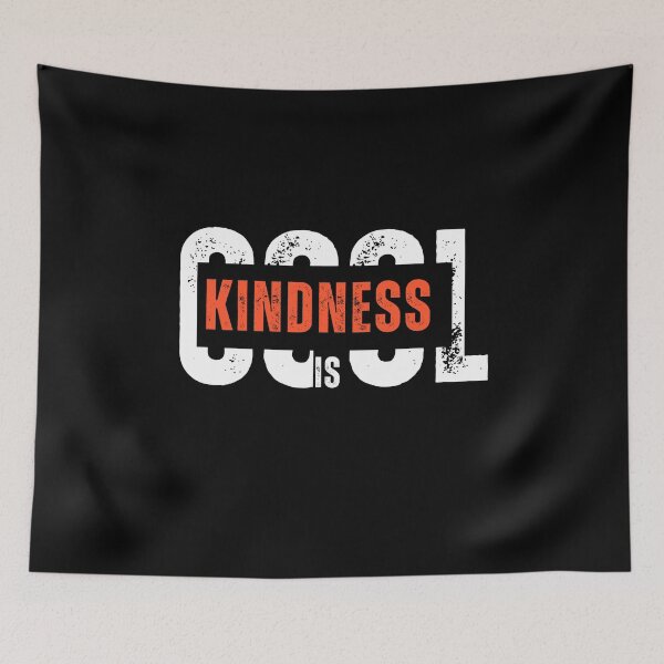 Item preview, Kindness Is Cool – Positive Social Message Tee designed and sold by EcoArtTees.