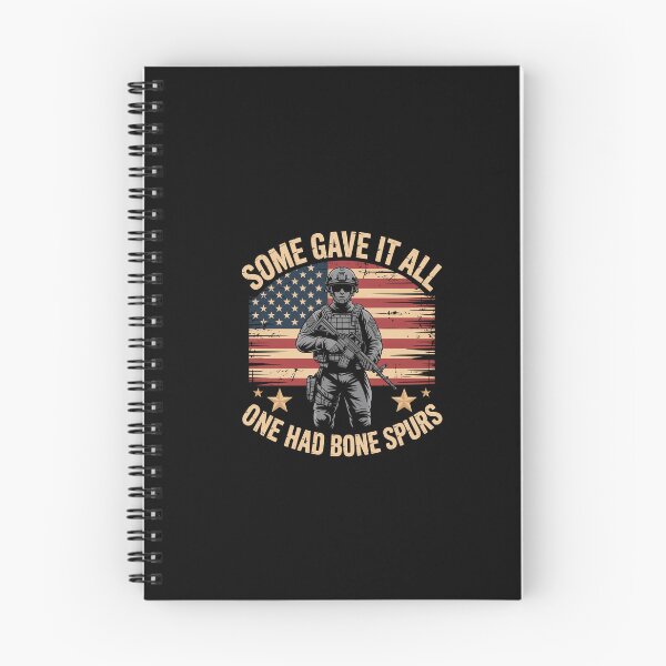 Item preview, Some Gave It All One Had Bone Spurs Veterans Us Flag designed and sold by ChristopStano.