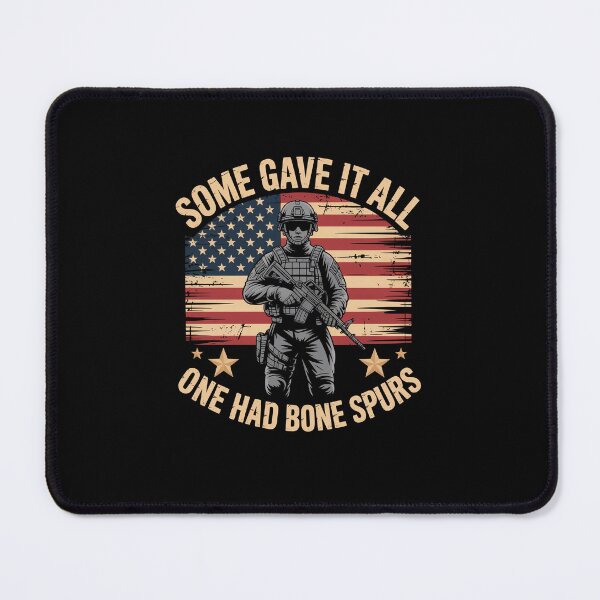Item preview, Some Gave It All One Had Bone Spurs Veterans Us Flag designed and sold by ChristopStano.