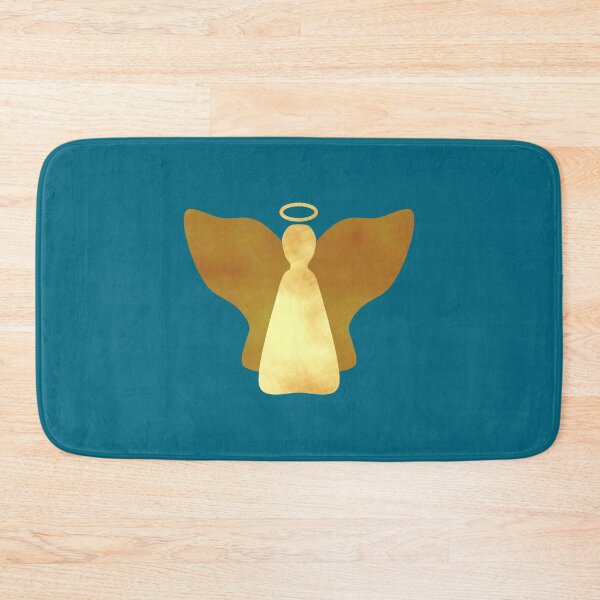 Item preview, Golden Angel on blue - Calm, Sensory-Friendly designed and sold by CreaTwinkles.