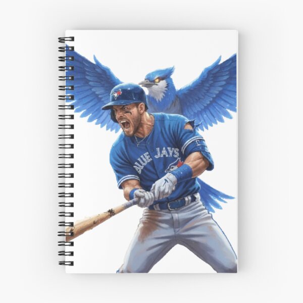 Item preview, Fierce Blue Jays Warrior – Battle Swing Art with Powerful Blue Jay Spirit Bird designed and sold by Gurjeetpixelart.