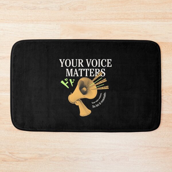 Item preview, Your Voice Matters – Empowerment Statement Tee designed and sold by EcoArtTees.