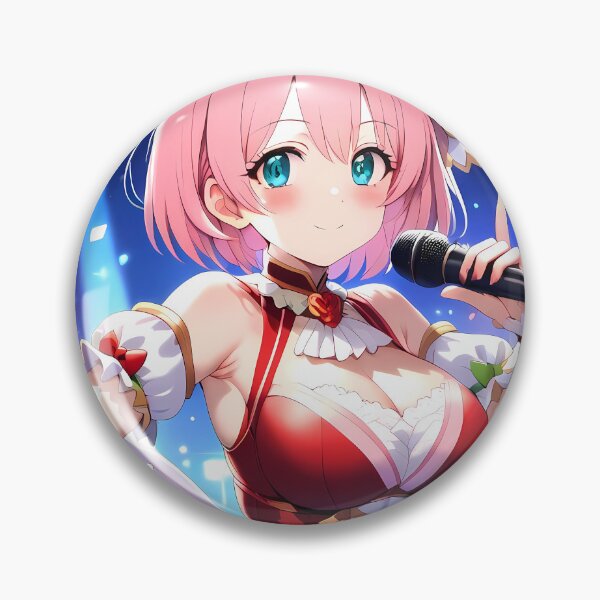 Item preview, Yui Princess Connect Idol Stage Red Performance Light designed and sold by thedarvills.