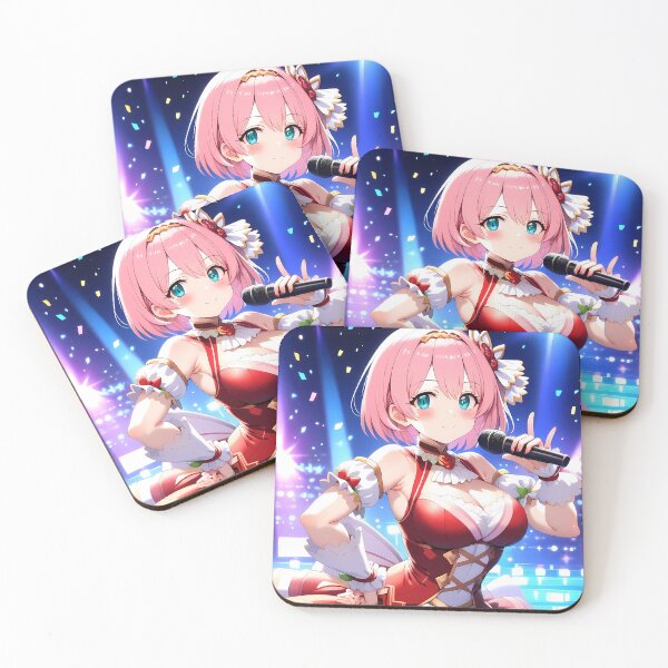 Item preview, Yui Princess Connect Idol Stage Red Performance Light designed and sold by thedarvills.