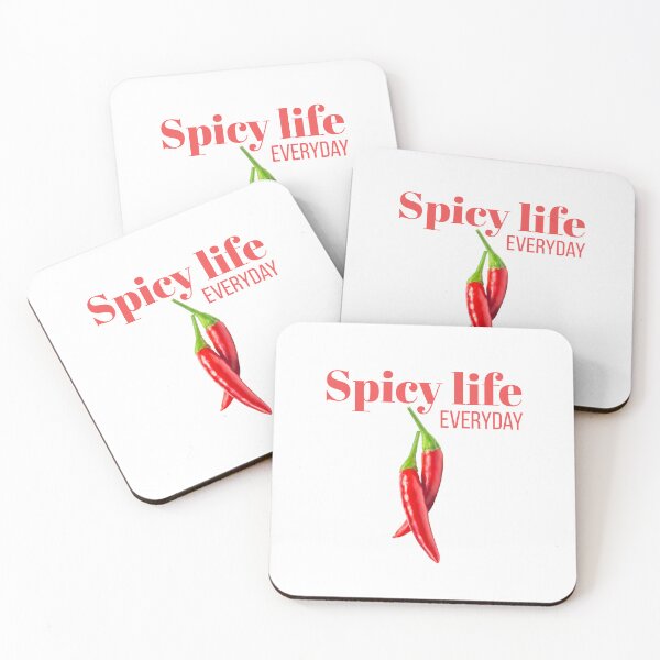 Item preview, Spicy Life Everyday Chili Peppers | Bold Red Hot Foodie Design designed and sold by Colorful-Garden.
