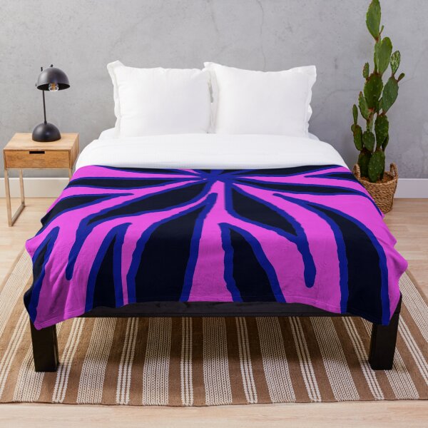 Item preview, Cosmic Flora – Blue and Pink Modern Design designed and sold by BulletKitty82.