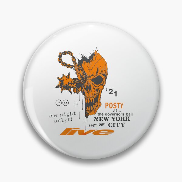 Item preview, Skull White - New York designed and sold by Hellraiserrrr.