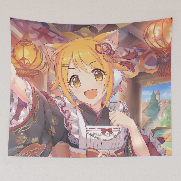 Item preview, Hiyori Festival Greeting Princess Connect Anime Girl designed and sold by thedarvills.
