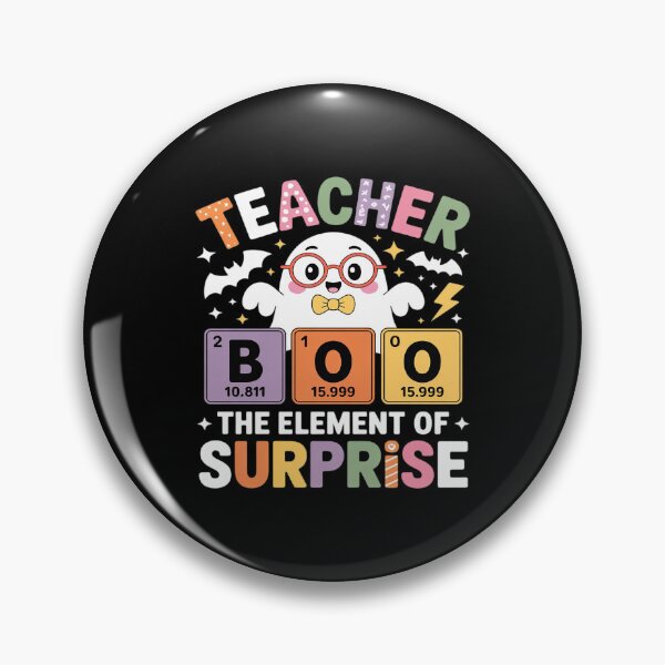Item preview, Cute Chemistry Boo The Element Of Surprise Chemist Halloween designed and sold by KingsLife1994.