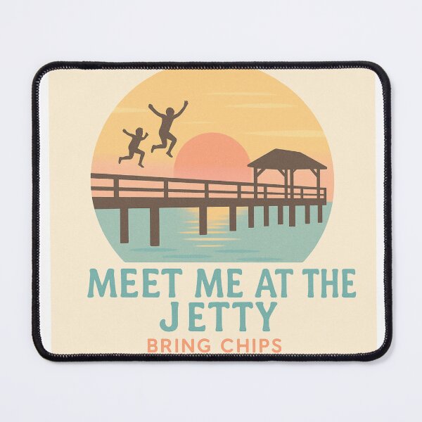 Item preview, Meet Me at the Jetty – Bribie Island designed and sold by QuEdObApparel.