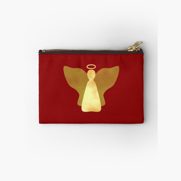 Item preview, Golden Angel on red - Calm, Sensory-Friendly designed and sold by CreaTwinkles.