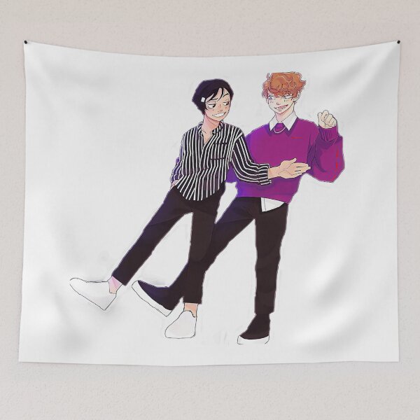 Item preview, Quackity Dream SMP Friendship Drawing designed and sold by retresfrancis.