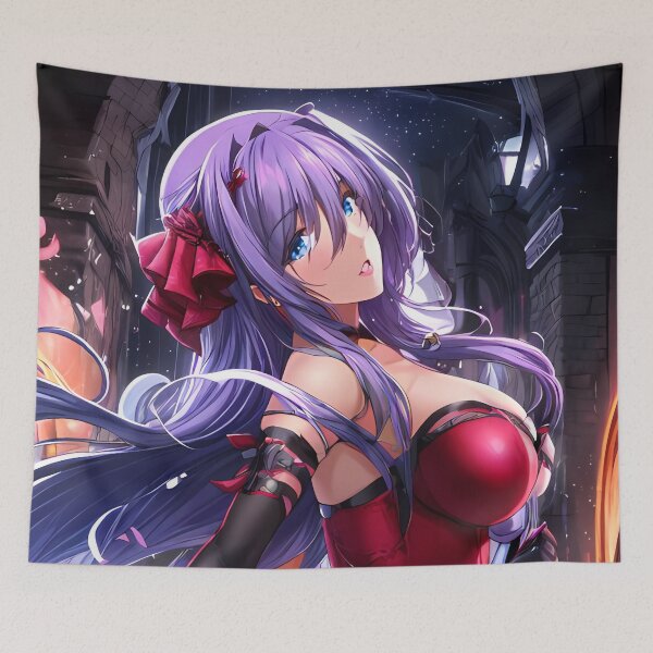 Item preview, Shizuru Crimson Charm Princess Connect Anime Girl designed and sold by thedarvills.