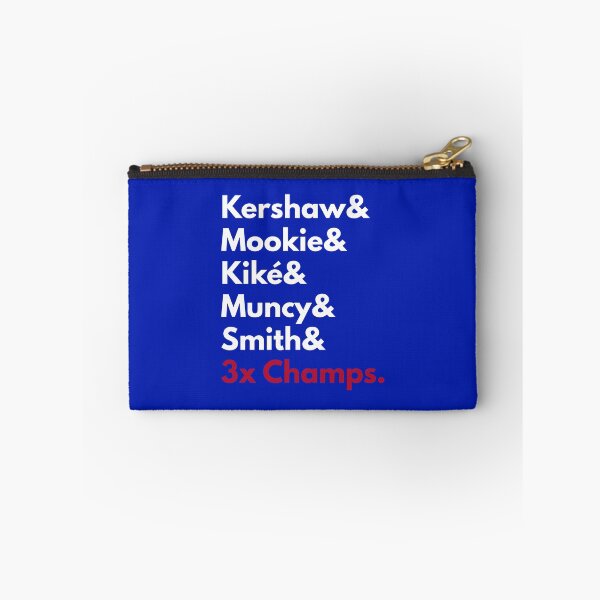 Item preview, Los Angeles Dodgers Baseball Ampersand 3-Time Champs designed and sold by MarlinConroy.