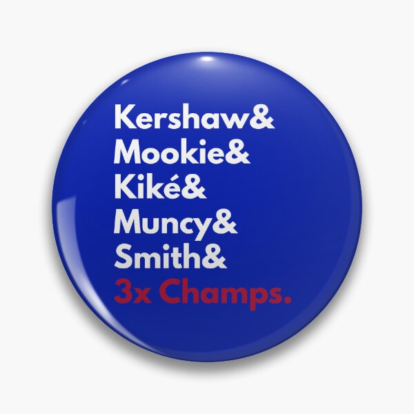 Artikelvorschau, Los Angeles Dodgers Baseball Ampersand 3-facher Meister entworfen und verkauft von MarlinConroy.