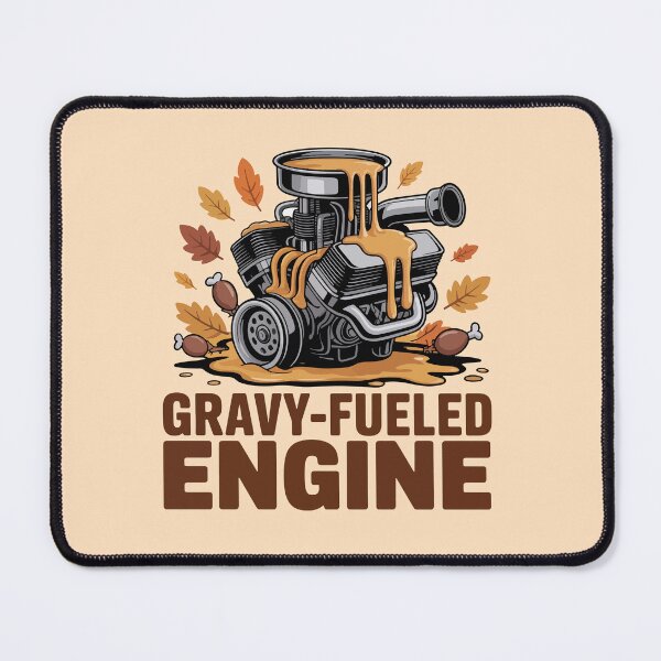 Item preview, Gravy-Fueled Engine – Funny Thanksgiving Car Mechanic Design designed and sold by Vroomium.