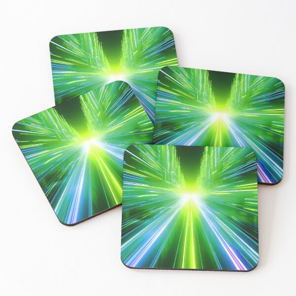 Item preview, Lightspeed Cyberpunk Glitch Art designed and sold by CharlottePlaceArt.