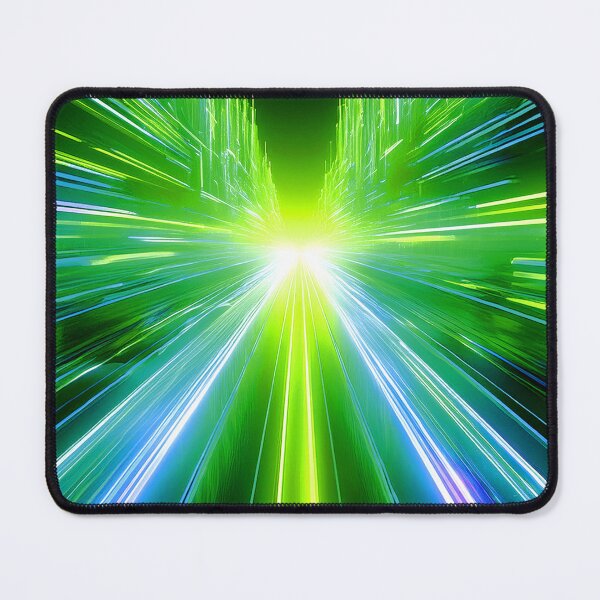 Item preview, Lightspeed Cyberpunk Glitch Art designed and sold by CharlottePlaceArt.