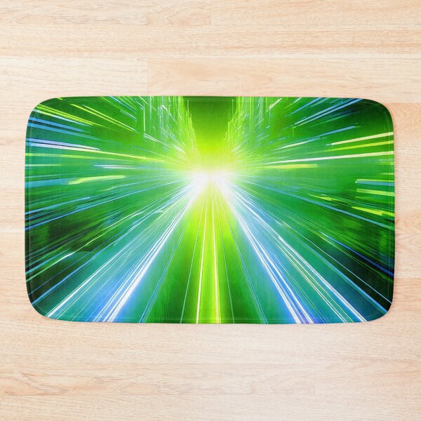 Item preview, Lightspeed Cyberpunk Glitch Art designed and sold by CharlottePlaceArt.