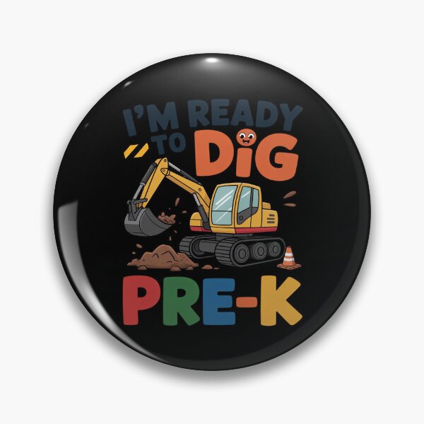 Item preview, Cute Construction Truck Back to School Ready to Dig Pre-K designed and sold by KingsLife1994.