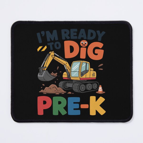 Item preview, Cute Construction Truck Back to School Ready to Dig Pre-K designed and sold by KingsLife1994.