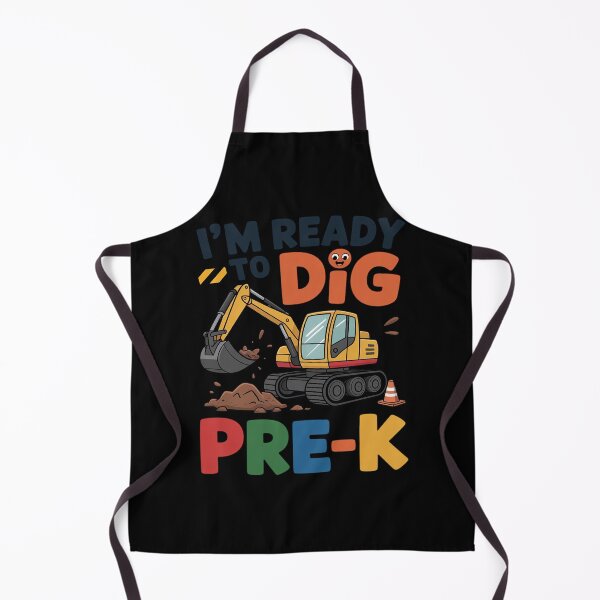 Item preview, Cute Construction Truck Back to School Ready to Dig Pre-K designed and sold by KingsLife1994.