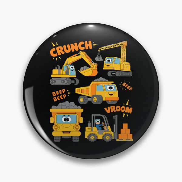 Item preview, Cute Construction Trucks Excavator Big Trucks With Sounds designed and sold by KingsLife1994.