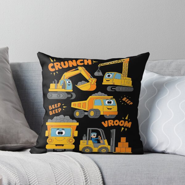 Item preview, Cute Construction Trucks Excavator Big Trucks With Sounds designed and sold by KingsLife1994.
