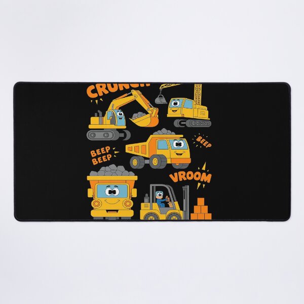 Item preview, Cute Construction Trucks Excavator Big Trucks With Sounds designed and sold by KingsLife1994.