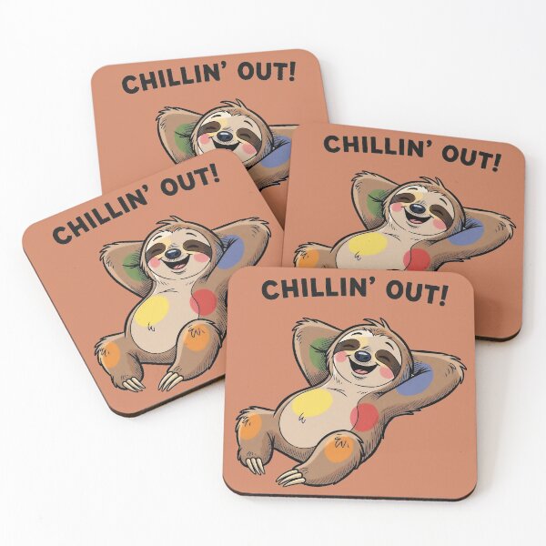 Item preview, Sloth Chillin' Out! designed and sold by Majorprint.