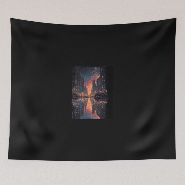 Item preview, Cyberpunk City Streets – Neon Dreams of the Future designed and sold by Jayo82.