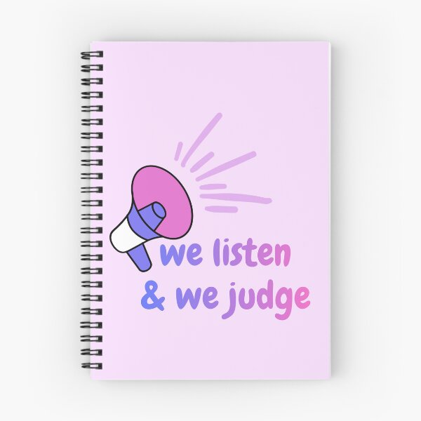 Item preview, We listen & we judge  designed and sold by NurzZz73.