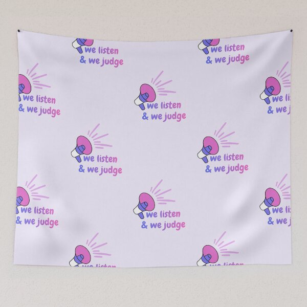 Item preview, We listen & we judge  designed and sold by NurzZz73.