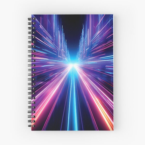 Item preview, Lightspeed Cyberpunk Glitch Art designed and sold by CharlottePlaceArt.