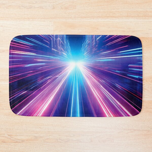 Item preview, Lightspeed Cyberpunk Glitch Art designed and sold by CharlottePlaceArt.