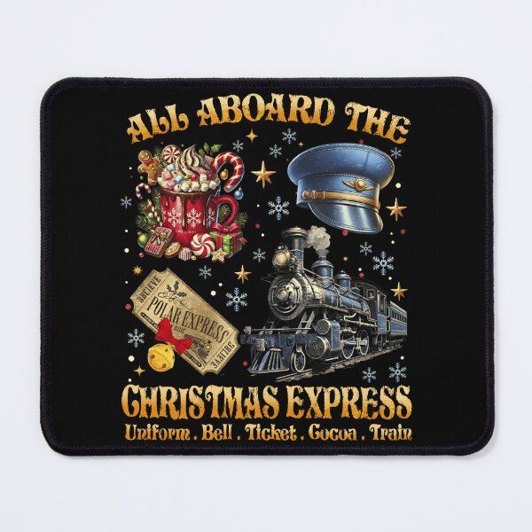 Item preview, All Aboard Polar Express Christmas North Pole Xmas Santa designed and sold by Patchina.