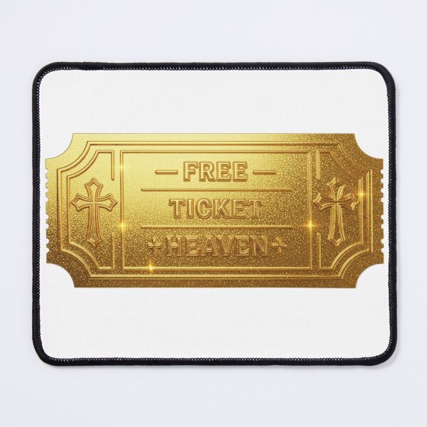 Item preview, Free Ticket to Heaven – Golden Divine Pass designed and sold by KoruWairua-Arts.