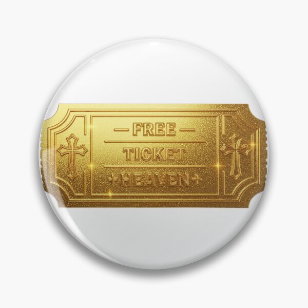Item preview, Free Ticket to Heaven – Golden Divine Pass designed and sold by KoruWairua-Arts.