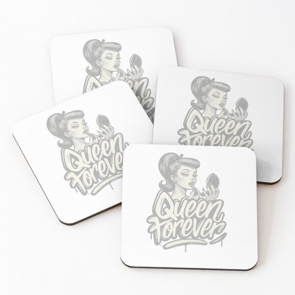 Item preview, Queen Forever – Girly Street Tag Logo designed and sold by ANIKO STORE.
