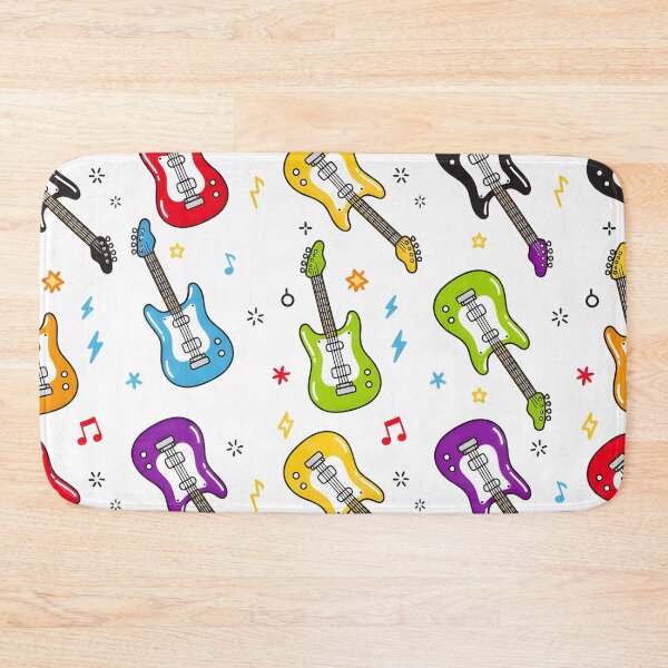 Item preview, COLORFUL ELECTRIC GUITAR PATTERNS designed and sold by infinitearte.