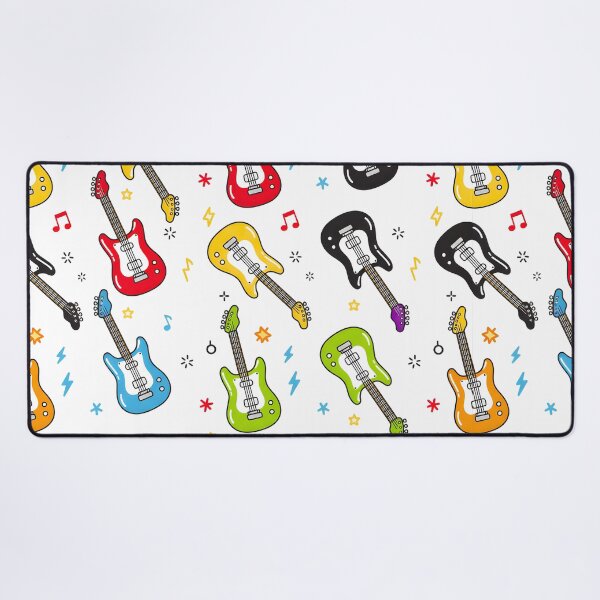Item preview, COLORFUL ELECTRIC GUITAR PATTERNS designed and sold by infinitearte.
