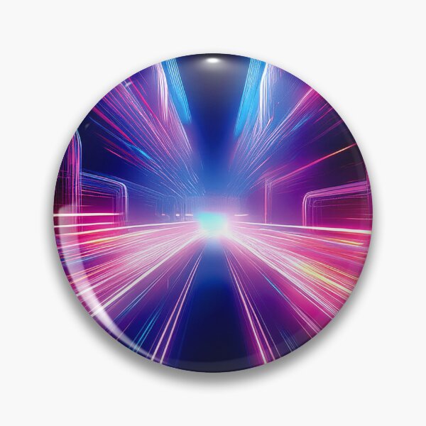 Item preview, Lightspeed Cyberpunk Glitch Art designed and sold by CharlottePlaceArt.