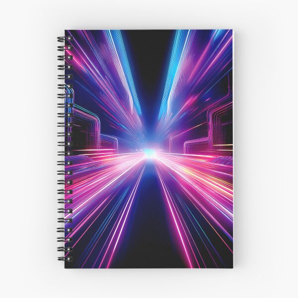 Item preview, Lightspeed Cyberpunk Glitch Art designed and sold by CharlottePlaceArt.
