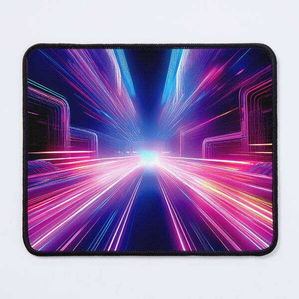 Item preview, Lightspeed Cyberpunk Glitch Art designed and sold by CharlottePlaceArt.